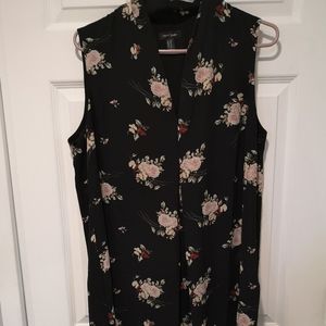 Floral Maternity Stork & Babe Dress